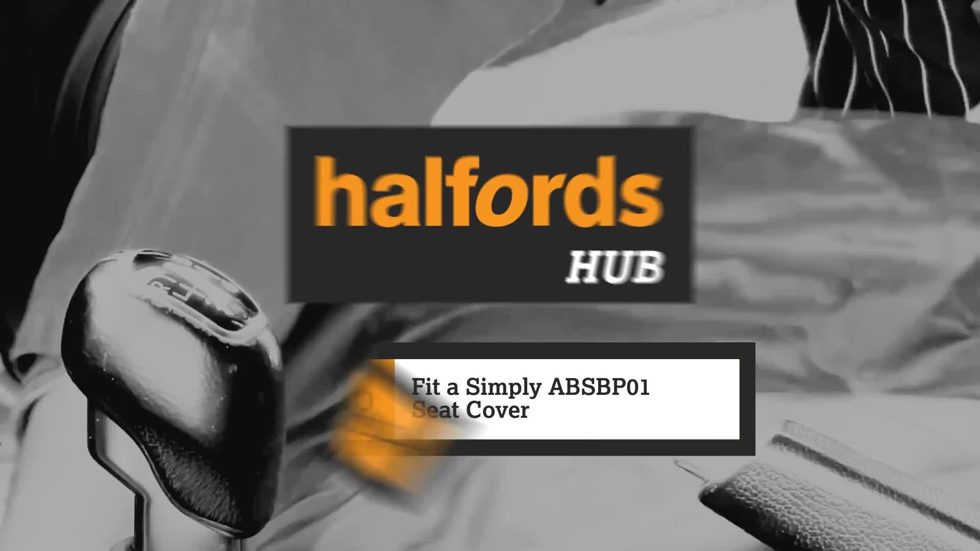Halfords Heavy Duty Seat Protector Front