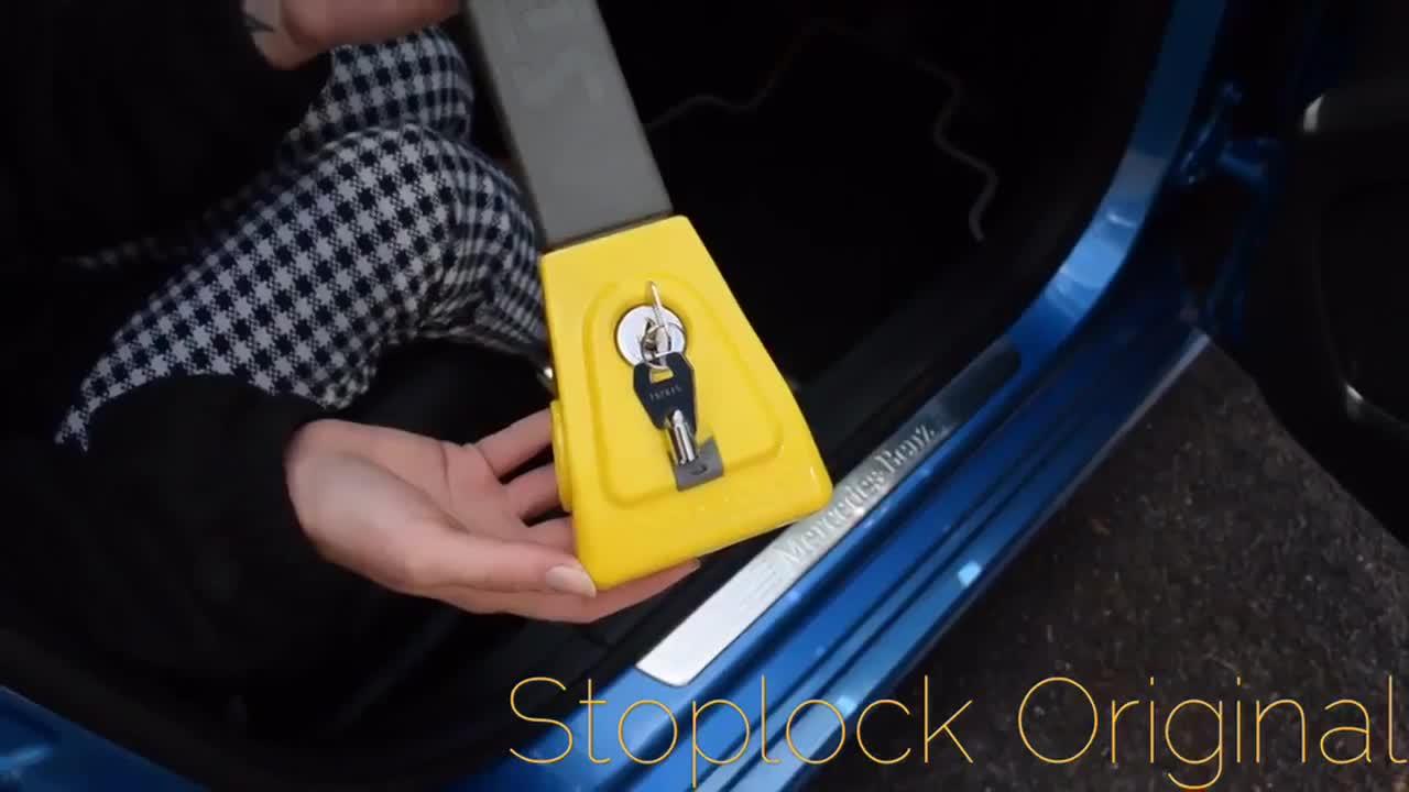 Stoplock Pulsar With Flashing Light Steering Wheel Lock