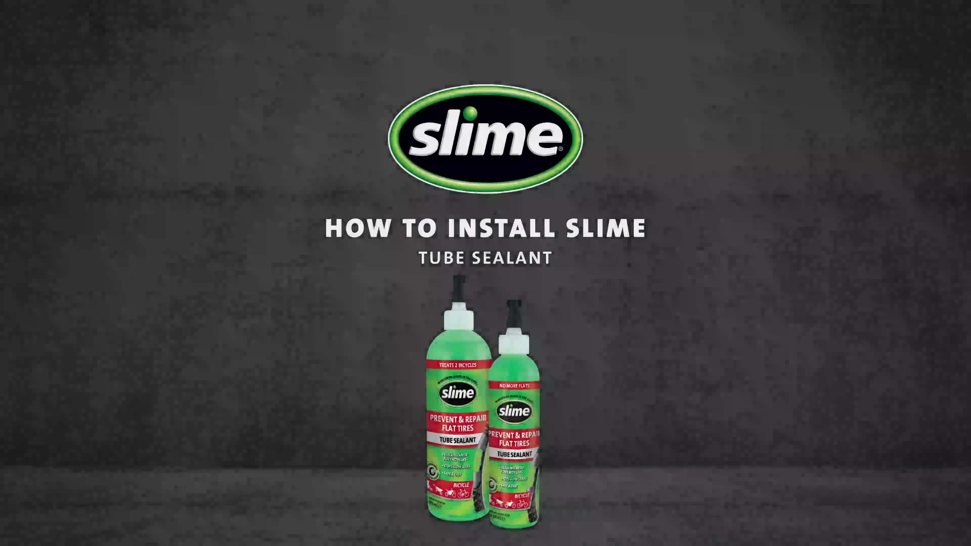 Slime Bike Tube Puncture Repair Sealant - 237 ml