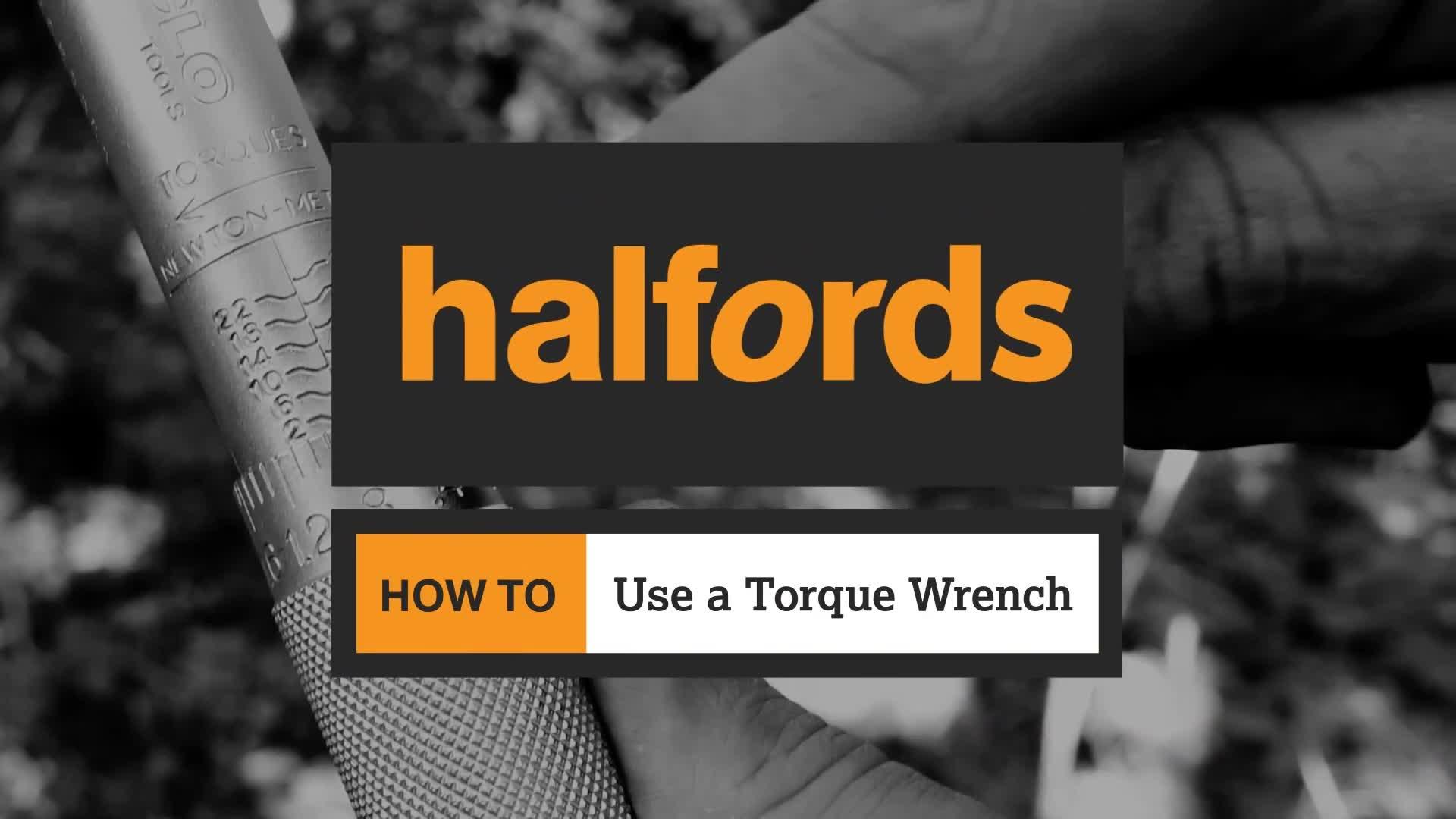 Halfords Torque Wrench with Sockets